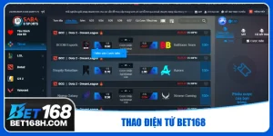 thể thao điện tử Bet168